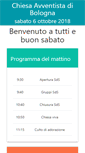 Mobile Screenshot of bologna.chiesaavventista.it